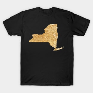 Golden New York T-Shirt